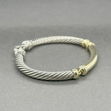 Estate David Yurman SS 14 Metro Station Bangle Bracelet