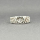 Estate Tiffany & Co. SS Heart Somerset Ring