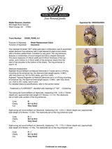 Estate 14K W Gold 1.17ctw Diamond Ring Enhancer