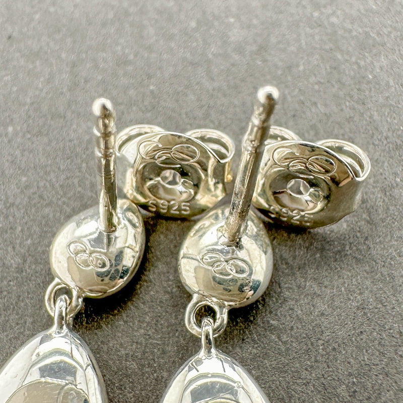 Estate Links of London SS Diamond Hope Earrings