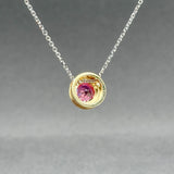 Estate 14K TT Gold 1.57ct Ruby Pendant