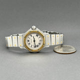 Estate Cartier Santos De Cartier Women’s Quartz Watch Ref#187903