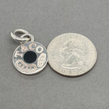 Estate Tiffany & Co. SS 1837 Enamel Pendant