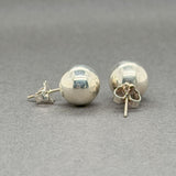 Estate Tiffany & Co. SS 10mm Ball Stud Earrings