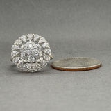 Estate SS CZ Cocktail Ring