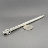 Estate Tiffany & Co. SS Caduceus Black Ink Pen