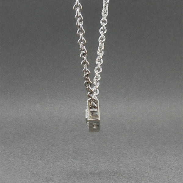 Estate Charriol 18K W Gold 0.23ctw Diamond Alor Pendant