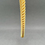 Estate 18K Y Gold 4.8mm 17” Rope Chain