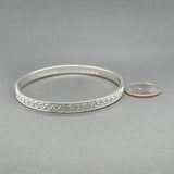 Estate Tiffany & Co. SS Infinity Makers Bangle Bracelet