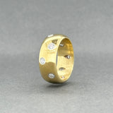 Estate 18K Y Gold Plat 0.70ctw H/SI1-I1 Diamond Ring