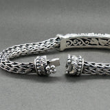 Estate Barbara Bixby SS 18 Woven Station Bracelet