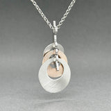 Estate Frederic Duclos RGP 3 Circle Pendant