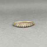 Estate 14K Y Gold 0.18ctw Diamond Ring