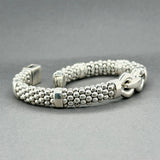 Estate Lagos SS 9mm Caviar Buckle Bracelet