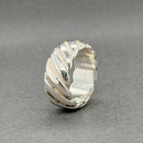 Estate Tiffany & Co. SS Groove Twist Ring