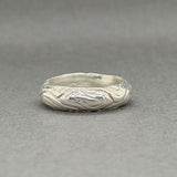Estate Tiffany & Co. SS Wood Grain Ring