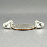 Estate Tiffany & Co. SS Peretti Full Heart Earrings