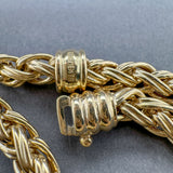 Estate Chimento 18K Y Gold 6.1mm Wheat Chain