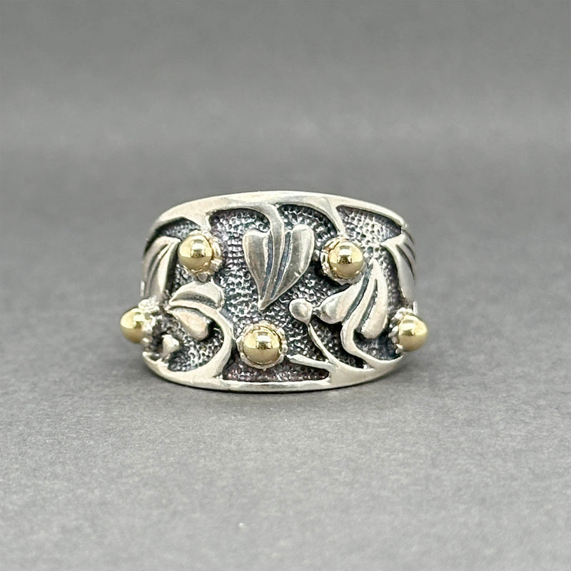 Estate Prodesso SS 14 Leaf Ring