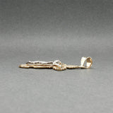 Estate 14K TT Gold Crucifix Pendant