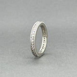 Estate 14K W Gold 0.52ctw G-H/SI1 Diamond Eternity Ring