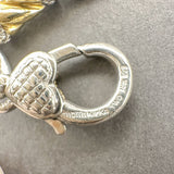 Estate Judith Ripka SS 18 Cable Bracelet