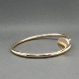 Estate Cartier 18K R Gold Juste En Clou Classic Bracelet