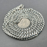 Estate SS 6.26mm 30” Cuban Link Chain