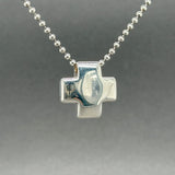 Estate Tiffany & Co. SS Roman Cross Pendant