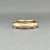Estate 14K Y Gold 4.69mm Stepped Ring
