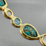 Estate Ippolita 18K Y Gold Multigem Bangle Bracelet
