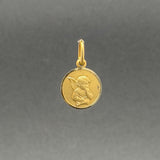 Estate 14K Y Gold Cupid Charm