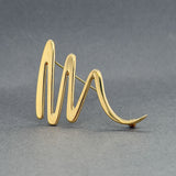 Estate Tiffany & Co. Picasso 18K Y Gold Scribble Pin