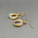 Estate Gurhan 22K TT Gold 0.28ctw G-H/SI1-2 Diamond Drop Earrings