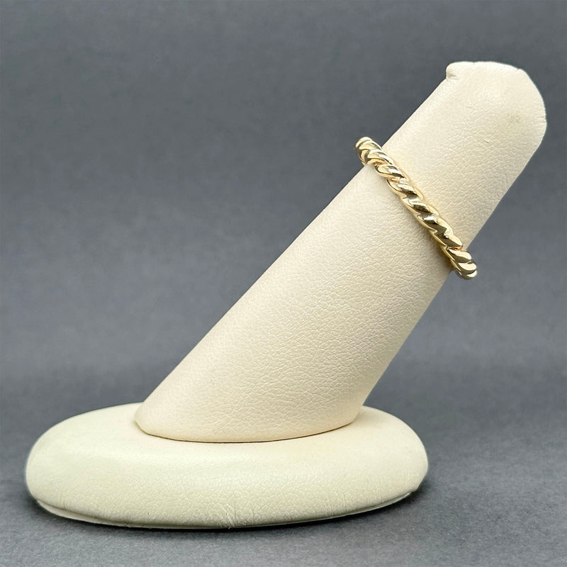 Estate 14K Y Gold 2.72mm Twisted Ring