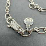 Estate John Hardy SS Naga Station Necklace