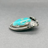 Estate SS Turquoise South West Pendant Enhancer