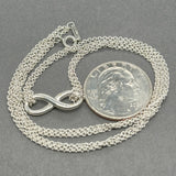 Estate Tiffany & Co. SS Infinity Necklace