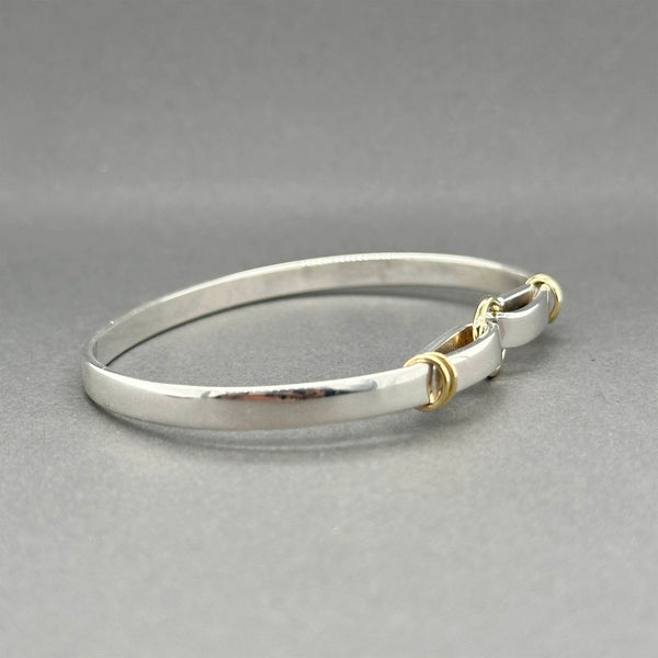 Estate Tiffany & Co. SS 18 Hook & Eye Bracelet