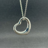 Estate Tiffany & Co. Peretti SS Open Heart Pendant