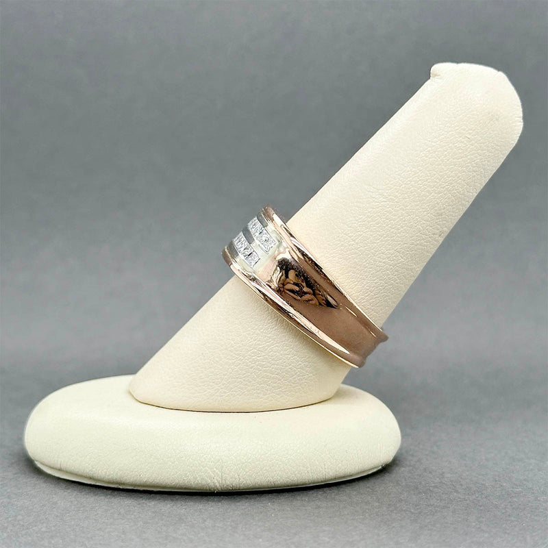 Estate 14K TT Gold 0.68ctw Diamond Ring