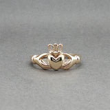 Estate 10K Y Gold Claddagh Ring