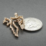 Estate 14K Y Gold Chai Pendant