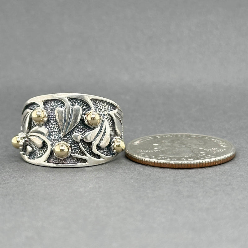 Estate Prodesso SS 14 Leaf Ring