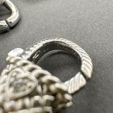 Estate Judith Ripka SS CZ Heart Station Chain