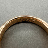 Estate Antique 14K R Gold 3.58mm Polished Ring