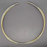 Estate David Yurman SS 18 Crossover Collar Necklace