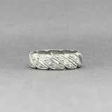 Estate Platinum 0.39ctw Diamond Ring