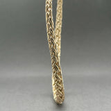 Estate 14K Y Gold Graduated 16” Wheat Chain