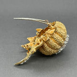 Estate Van Cleef & Arpels 18K Y Gold 2.99ctw Diamond Flower Brooch